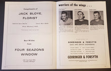 Load image into Gallery viewer, 1969 Olympia Stadium NHL Hockey Program Red Wings vs Maple Leafs Old-Timers Game