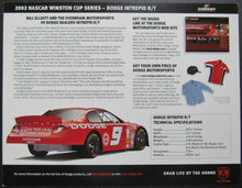Load image into Gallery viewer, 2002 Bill Elliot #9 NASCAR Racing Autographed Signed Promo Card Winston Cup JSA