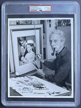 Load image into Gallery viewer, Norman Rockwell Signed Autographed 8x10 B&W Original Photo PSA/DNA Authentic