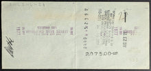 Load image into Gallery viewer, 1977 Dean Martin Signed Cheque Check City National Bank Autographed JSA LOA