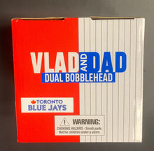 Load image into Gallery viewer, Vlad and Dad Dual Bobblehead Vladimir Guerrero Sr + Jr Blue Jays Expos SGA NEW