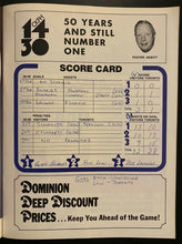 Load image into Gallery viewer, 1973 Vancouver Canucks Yearbook NHL Game Program Toronto Maple Leafs Gardens