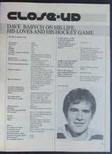 Load image into Gallery viewer, 1981-1982 Season Vintage NHL Hockey Winnipeg Jets Magazine Dave Babych on Cover
