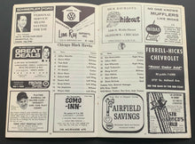 Load image into Gallery viewer, 1968 Boston Bruins vs Chicago Blackhawks NHL Hockey Program Chicago Stadium