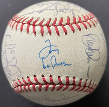 Load image into Gallery viewer, 1991 MLB All Star Game Toronto Team Autographed Baseball Signed x26 Ripken JSA