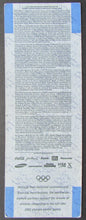 Load image into Gallery viewer, 2002 Salt Lake Olympics Men's Quarterfinal Hockey Ticket - Belarus vs Sweden