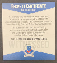 Load image into Gallery viewer, Zack Moss Autographed Signed Buffalo Bills NFL Football Jersey Beckett COA