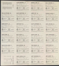 Load image into Gallery viewer, 1986 Toronto Blue Jays MLB Baseball Uncut Card Sheet Fire Safety Toronto Star