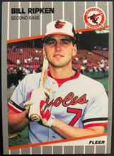 Load image into Gallery viewer, 1989 Fleer Baseball Bill Ripken #616 FF Error Card Vintage Baltimore Orioles