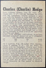 Load image into Gallery viewer, 1958-59 Parkhurst Hockey Card #17 Charlie Hodge Montreal Canadiens Vintage NHL
