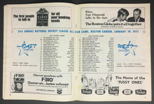 Load image into Gallery viewer, 1971 NHL Hockey All Star Game Program Boston Garden Massachusetts Orr Esposito