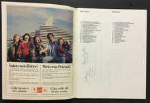 Load image into Gallery viewer, 1976 Montreal Summer Olympics Program Signed Autographed by 2 US Athletes