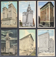 Load image into Gallery viewer, Circa 1910 Lot of 6 Different Vintage Unused New York City Postcards Historical