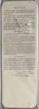 Load image into Gallery viewer, 1965 World Series Game 3 Proof / Phantom Ticket Cincinnati Reds MLB PSA EX 5