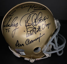 Load image into Gallery viewer, Notre Dame Fighting Irish Autographed Mini Helmet 1966 Championship Signed x4