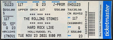 Load image into Gallery viewer, November 23rd 2021 The Rolling Stones No Filter USA Tour Full Concert Ticket