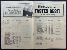 Load image into Gallery viewer, 1960 Toronto CNE Stock Car Racing Program Historic 3 NASCAR HOFers Canada Race