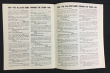 Load image into Gallery viewer, 1962 MLB All Star Game Baseball Program DC Stadium Washington National League