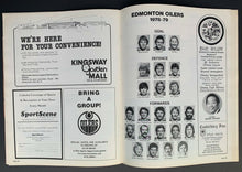 Load image into Gallery viewer, 1979 WHA All Star Hockey Game Program Edmonton USSR Moscow Dynamo Gretzky Howe