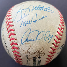 Load image into Gallery viewer, 1995 Montreal Expos Team Autographed Signed x27 Baseball MLB Pedro Martinez VTG