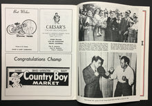 Load image into Gallery viewer, 1984 Boxing Champion Young Corbett III Souvenir Program Boxer Magazine