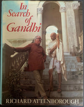 Load image into Gallery viewer, 1982 In Search of Gandhi Signed Book x4 Richard Attenborough Kingsley Auto JSA