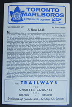 Load image into Gallery viewer, 1966 Maple Leaf Gardens OHA Major Jr A Season Opener Program Toronto vs Flyers