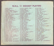 Load image into Gallery viewer, 1953-54 Parkhurst Parkies NHL Hockey Album + 11 Card Sheets Vintage