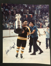 Load image into Gallery viewer, Autographed NHL Boston Bruins Hockey HOFer Johnny Bucyk Signed Photo