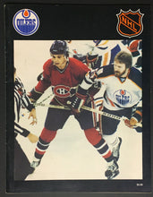 Load image into Gallery viewer, 1980 NHL Hockey Northlands Coliseum Program Edmonton Oilers Gretzky 1st Year