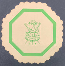 Load image into Gallery viewer, 1920's Joe E. Brown Comedian Signed Hotel Du Pont Coaster Wilmington Delaware