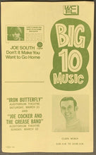 Load image into Gallery viewer, 1970 WCFL Chart Radio Survey Chicago Music Big 10 Count Down Simon & Garfunkel