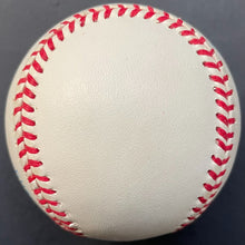 Load image into Gallery viewer, Albert Belle Signed Gene Budig Official MLB Baseball Autographed JSA Indians