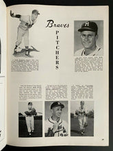 Load image into Gallery viewer, 1958 MLB World Series Program New York Yankees v Milwaukee Braves Mantle Aaron