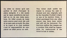 Load image into Gallery viewer, 1980 CFL Football Grey Cup Program and Ticket Stub Edmonton Eskimos Warren Moon