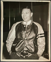 Load image into Gallery viewer, 1940's Type 1 Photo Dit Clapper Boston Bruins NHL HOFer Art Ross Collection