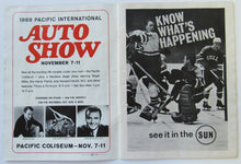 Load image into Gallery viewer, 1968-1969 NHL Program Vancouver Canucks vs Maple Leafs Signed Imlach Keon + More