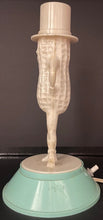 Load image into Gallery viewer, Mr. Peanut Working Vintage Planters Functional Lamp Circa 1950s Advertising