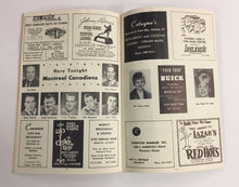 Load image into Gallery viewer, 1967 Vintage NHL Hockey Program Montreal Canadiens vs Chicago Blackhawks