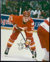 Load image into Gallery viewer, 1988 Gary Roberts Autographed Photo Signed Calgary Flames NHL Hockey Picture