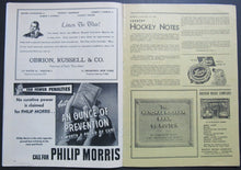 Load image into Gallery viewer, 1946 Boston Gardens NHL Program Bruins vs Montreal Canadiens Maurice Richard