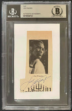 Load image into Gallery viewer, Joe Frazier Autographed Cut + Authenticated + Beckett Slabbed Vintage Boxing