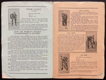 Load image into Gallery viewer, 1929-30 NHL Playoff Program New York Rangers Ottawa Senators Newsy Lalonde