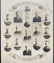 Load image into Gallery viewer, 1921-22 Pilot Mound Hockey Club Southern Manitoba Champions Unused Postcard VTG
