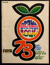 Load image into Gallery viewer, 1973 NCAA Football Orange Bowl Game Program Nebraska vs Notre Dame Vintage