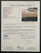 Load image into Gallery viewer, 23rd US President Benjamin Harrison Autographed Stationary White House Image JSA