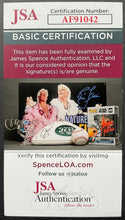 Load image into Gallery viewer, Ted Lindsay Signed NHL Hockey Award Trophies Photo Autographed HHOF 66 Insc. JSA