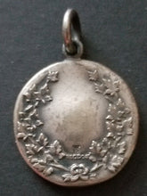 Load image into Gallery viewer, Early 1900s Baseball Medal Sterling Rare Antique Charm Old Vintage Medallion