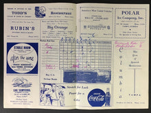 Load image into Gallery viewer, 1951 MLB Baseball Cincinnati Reds Exhibition Game Program Boston Red Sox