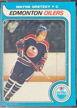 Load image into Gallery viewer, 1979-80 O-Pee-Chee #18 Wayne Gretzky RC NHL Hockey Card PSA 8 (OC) OPC